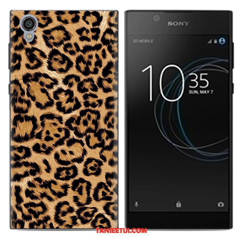 Etui Sony Xperia L1 Niebieski Kreskówka Kreatywne, Futerał Sony Xperia L1 Tendencja Telefon Komórkowy Beige