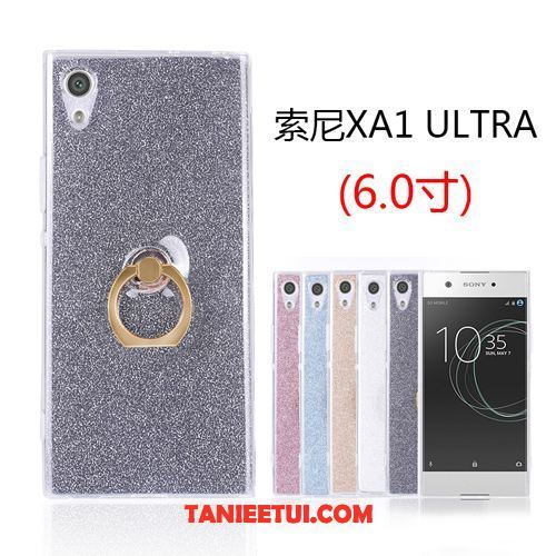 Etui Sony Xperia Xa Ultra Anti-fall Silikonowe Różowe, Pokrowce Sony Xperia Xa Ultra Ring Miękki Telefon Komórkowy