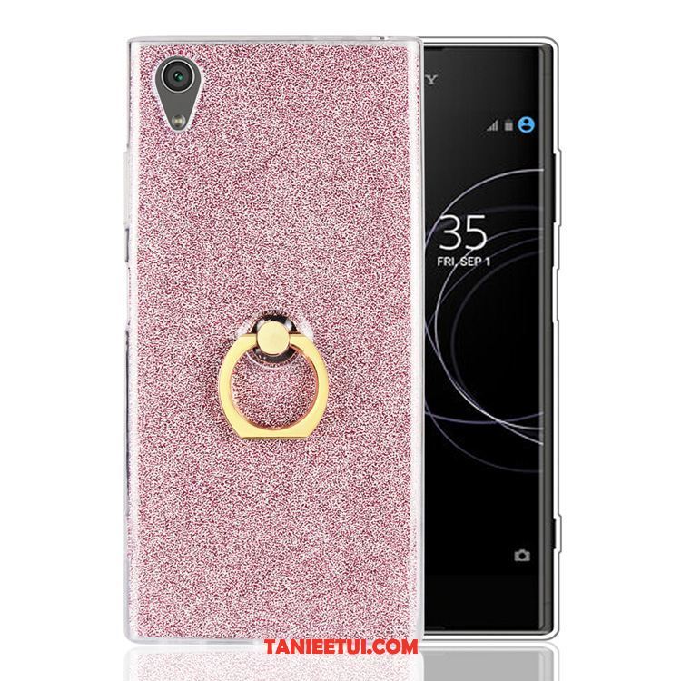 Etui Sony Xperia Xa1 Plus Anti-fall Ring Różowe, Obudowa Sony Xperia Xa1 Plus Ochraniacz Proszek Telefon Komórkowy