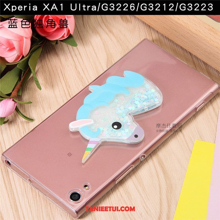 Etui Sony Xperia Xa1 Ultra Cienkie Ochraniacz Telefon Komórkowy, Pokrowce Sony Xperia Xa1 Ultra Miękki Quicksand Przezroczysty