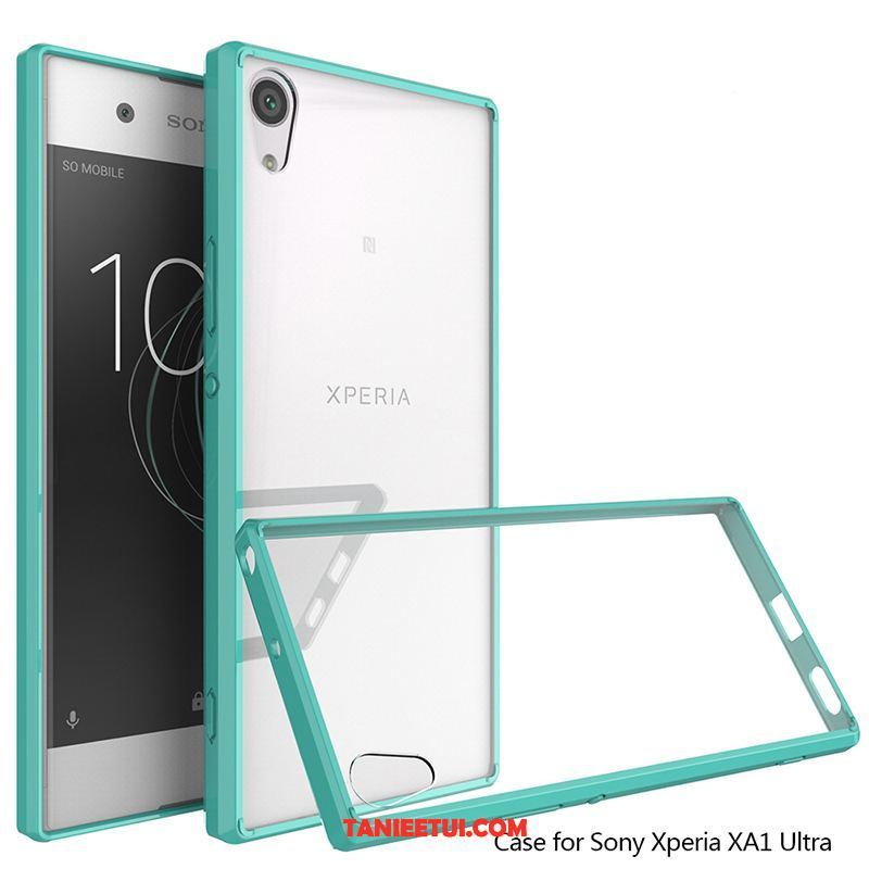 Etui Sony Xperia Xa1 Ultra Czarny Przezroczysty Anti-fall, Futerał Sony Xperia Xa1 Ultra Telefon Komórkowy Miękki Trudno