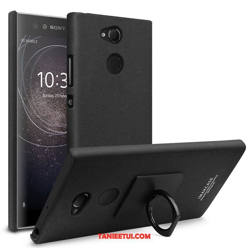 Etui Sony Xperia Xa2 Ochraniacz Kreatywne Ring, Pokrowce Sony Xperia Xa2 Nubuku Czarny Telefon Komórkowy