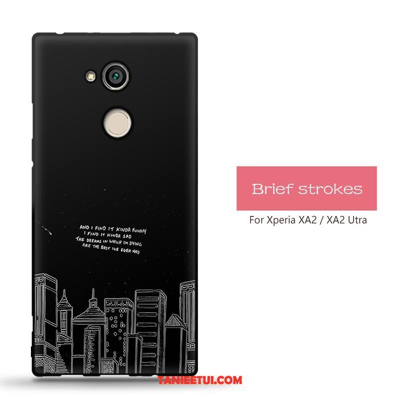 Etui Sony Xperia Xa2 Ultra Czarny All Inclusive Miękki, Obudowa Sony Xperia Xa2 Ultra Silikonowe Telefon Komórkowy