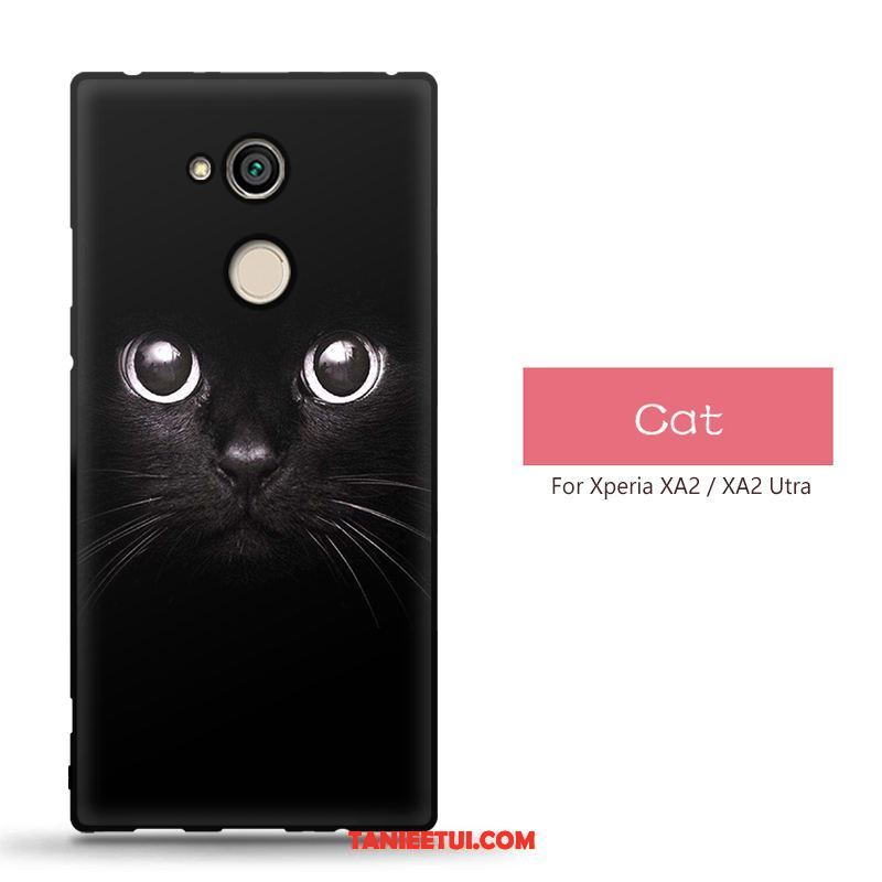 Etui Sony Xperia Xa2 Ultra Czarny All Inclusive Miękki, Obudowa Sony Xperia Xa2 Ultra Silikonowe Telefon Komórkowy