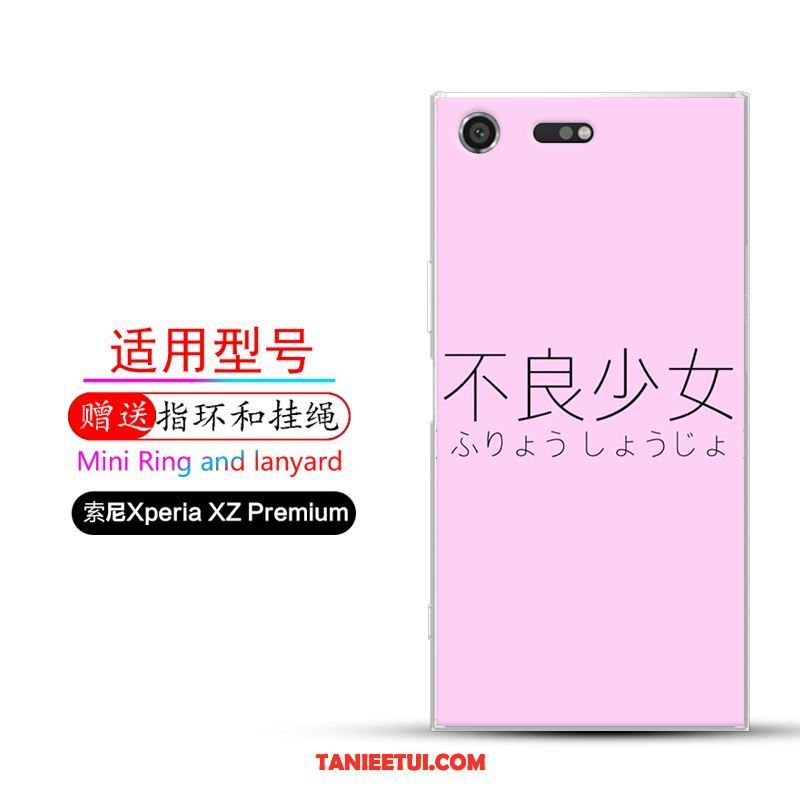 Etui Sony Xperia Xz Premium Anti-fall Tendencja Różowe, Obudowa Sony Xperia Xz Premium Ochraniacz Telefon Komórkowy Silikonowe