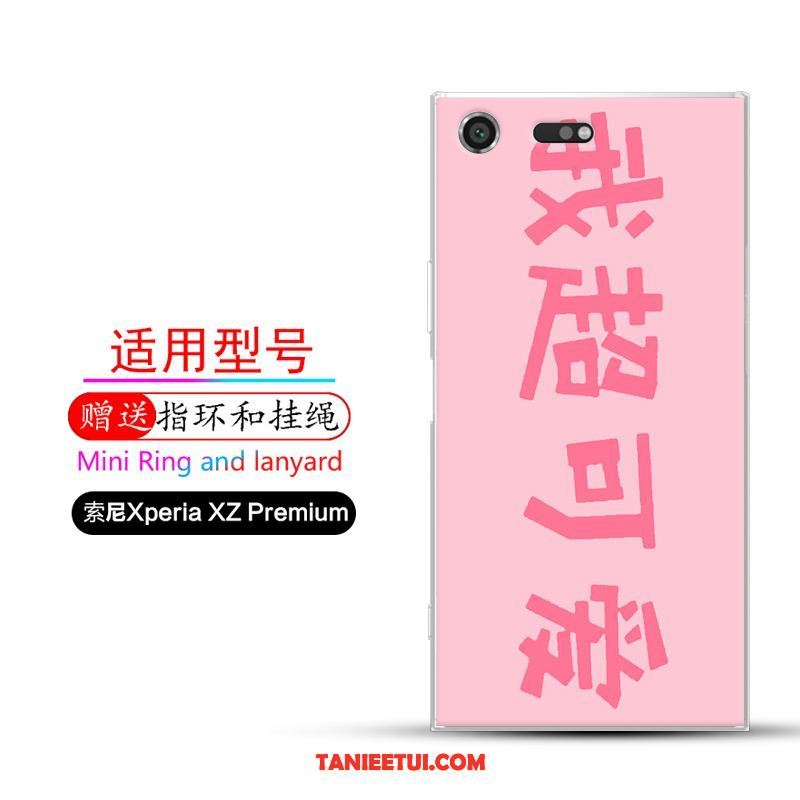 Etui Sony Xperia Xz Premium Anti-fall Tendencja Różowe, Obudowa Sony Xperia Xz Premium Ochraniacz Telefon Komórkowy Silikonowe