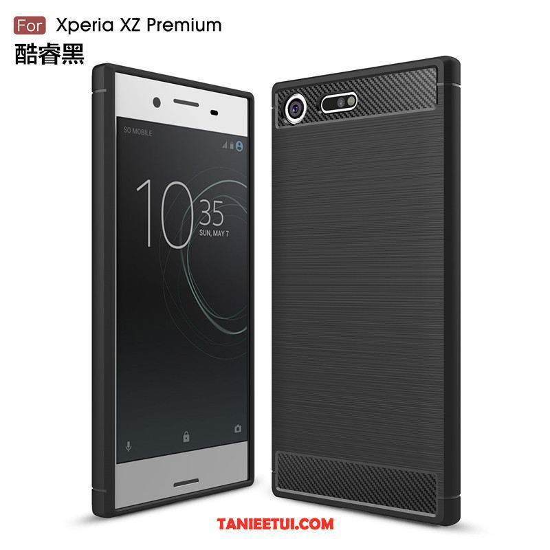 Etui Sony Xperia Xz Premium Biznes Anti-fall Ochraniacz, Futerał Sony Xperia Xz Premium Czarny Silikonowe Telefon Komórkowy