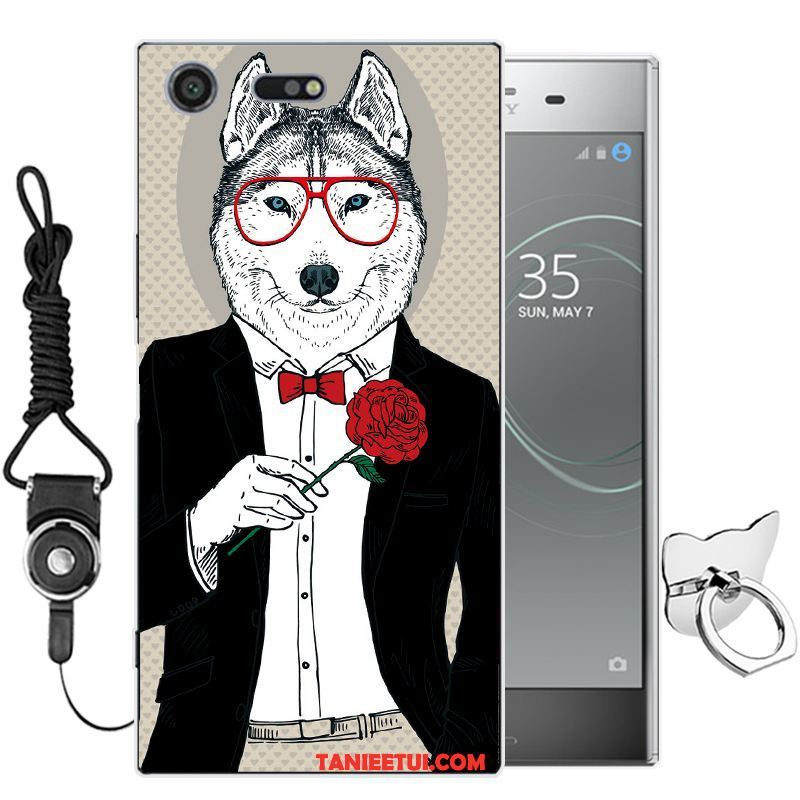 Etui Sony Xperia Xz Premium Kreskówka Miękki Telefon Komórkowy, Obudowa Sony Xperia Xz Premium Ochraniacz All Inclusive Zielony