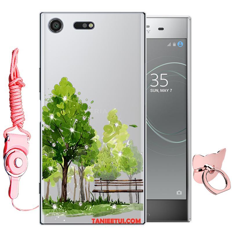 Etui Sony Xperia Xz Premium Kreskówka Miękki Telefon Komórkowy, Obudowa Sony Xperia Xz Premium Ochraniacz All Inclusive Zielony