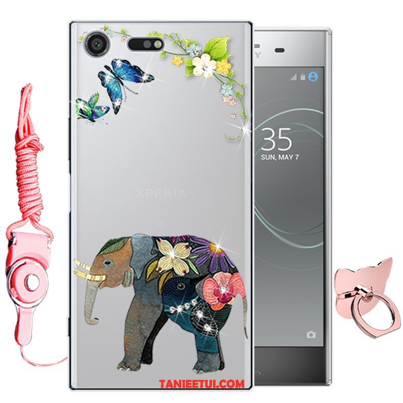 Etui Sony Xperia Xz Premium Kreskówka Miękki Telefon Komórkowy, Obudowa Sony Xperia Xz Premium Ochraniacz All Inclusive Zielony