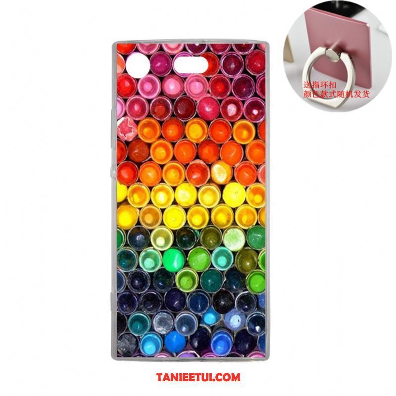 Etui Sony Xperia Xz1 Compact Anti-fall All Inclusive Tendencja, Pokrowce Sony Xperia Xz1 Compact Niebieski Ochraniacz Nowy