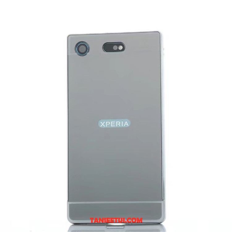 Etui Sony Xperia Xz1 Compact Ochraniacz Metal Telefon Komórkowy, Obudowa Sony Xperia Xz1 Compact Granica Różowe Lustro