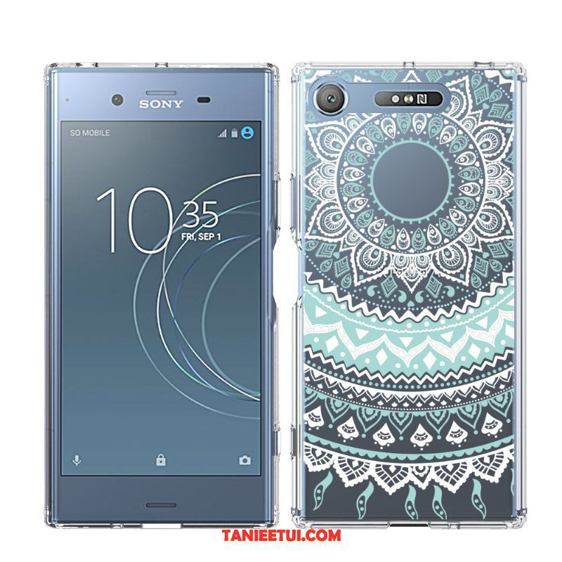 Etui Sony Xperia Xz1 Osobowość Granica Anti-fall, Pokrowce Sony Xperia Xz1 Kolor Telefon Komórkowy Niebieski