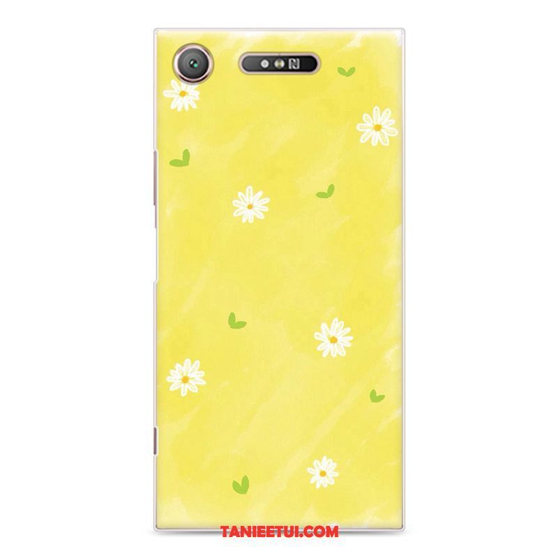 Etui Sony Xperia Xz1 Telefon Komórkowy Vintage Żółty, Pokrowce Sony Xperia Xz1 Kreatywne Kolor Ochraniacz