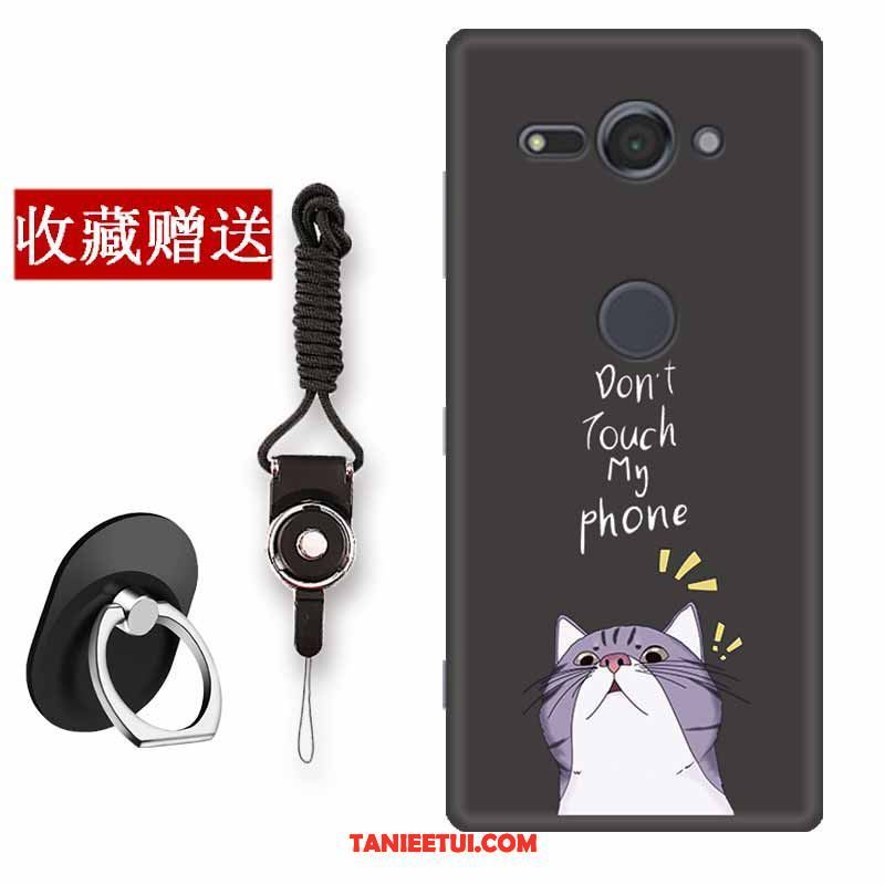 Etui Sony Xperia Xz2 Compact Proste All Inclusive Czarny, Pokrowce Sony Xperia Xz2 Compact Ochraniacz Anti-fall Telefon Komórkowy