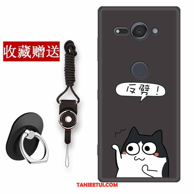 Etui Sony Xperia Xz2 Compact Proste All Inclusive Czarny, Pokrowce Sony Xperia Xz2 Compact Ochraniacz Anti-fall Telefon Komórkowy