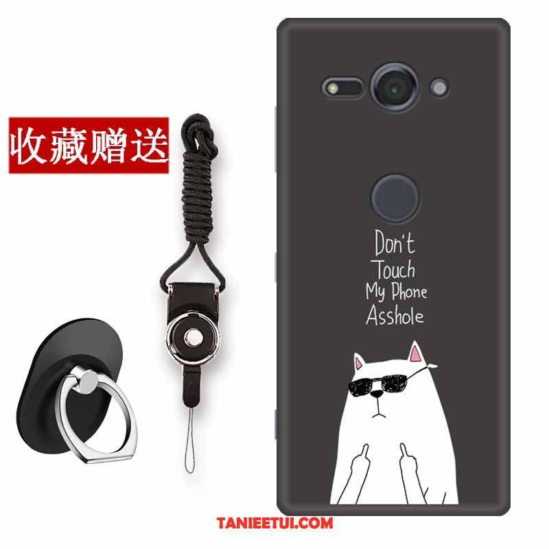 Etui Sony Xperia Xz2 Compact Proste All Inclusive Czarny, Pokrowce Sony Xperia Xz2 Compact Ochraniacz Anti-fall Telefon Komórkowy