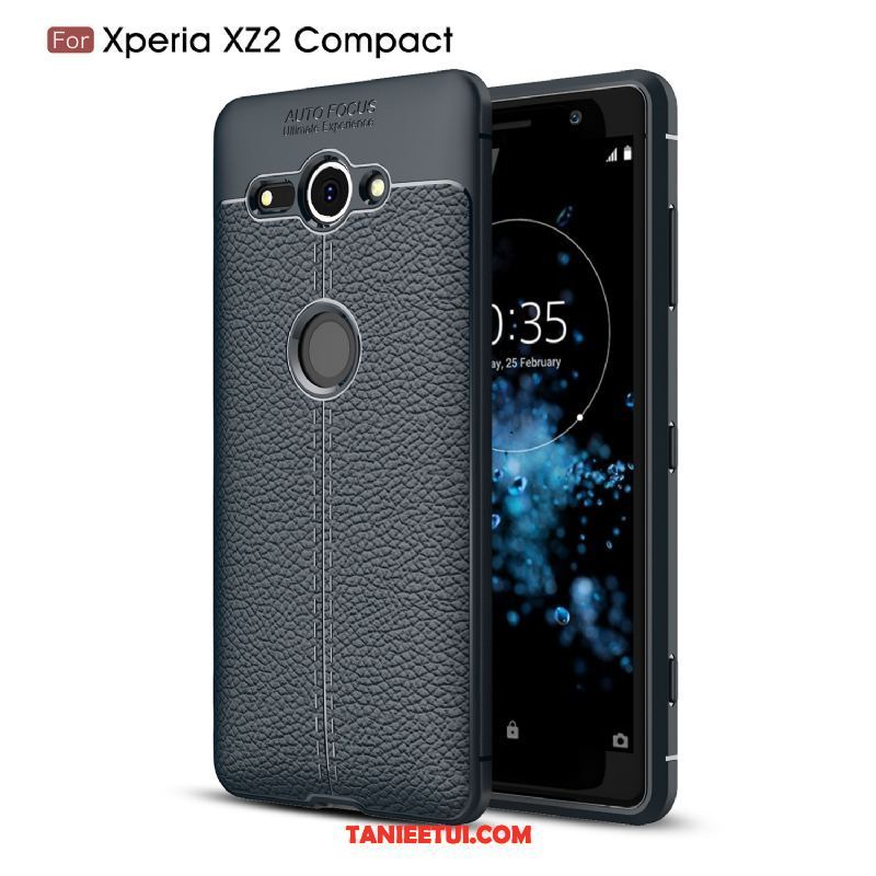 Etui Sony Xperia Xz2 Compact Wzór Czarny Telefon Komórkowy, Obudowa Sony Xperia Xz2 Compact Miękki Ochraniacz All Inclusive