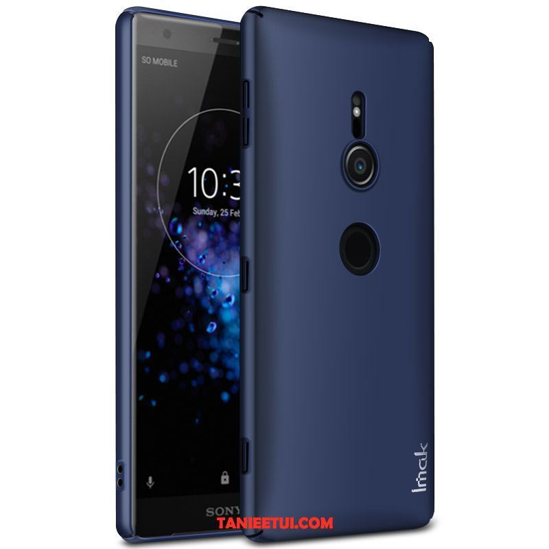 Etui Sony Xperia Xz2 Nubuku Telefon Komórkowy Czarny, Obudowa Sony Xperia Xz2 Ochraniacz Trudno Antypoślizgowe