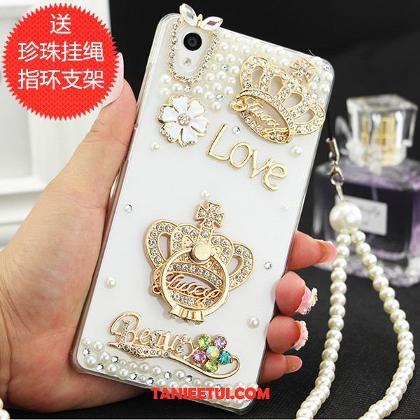 Etui Sony Xperia Z3+ Rhinestone Ochraniacz Niebieski, Pokrowce Sony Xperia Z3+ Telefon Komórkowy Anti-fall