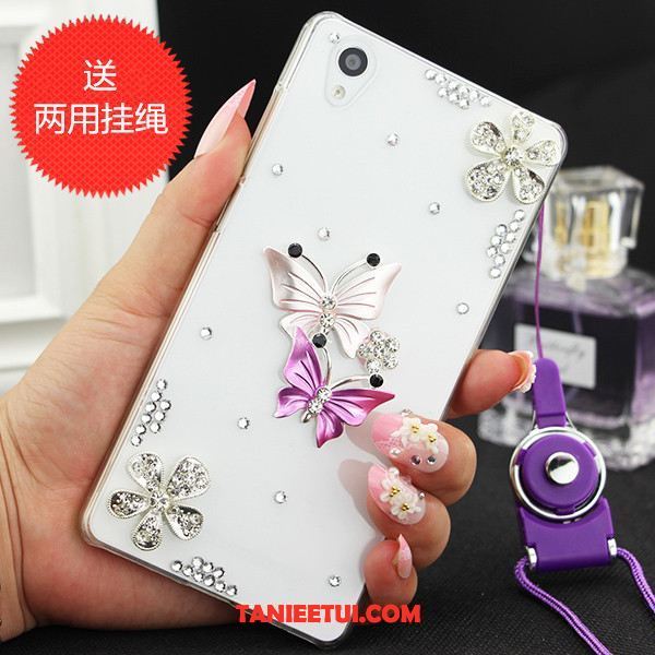 Etui Sony Xperia Z3+ Rhinestone Ochraniacz Niebieski, Pokrowce Sony Xperia Z3+ Telefon Komórkowy Anti-fall