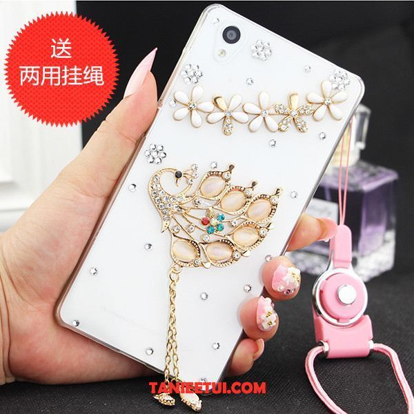 Etui Sony Xperia Z3+ Rhinestone Ochraniacz Niebieski, Pokrowce Sony Xperia Z3+ Telefon Komórkowy Anti-fall