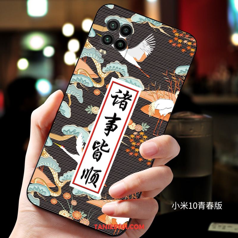 Etui Xiaomi Mi 10 Lite Nowy Anti-fall Kreatywne, Obudowa Xiaomi Mi 10 Lite Telefon Komórkowy Ochraniacz Młodzież Beige