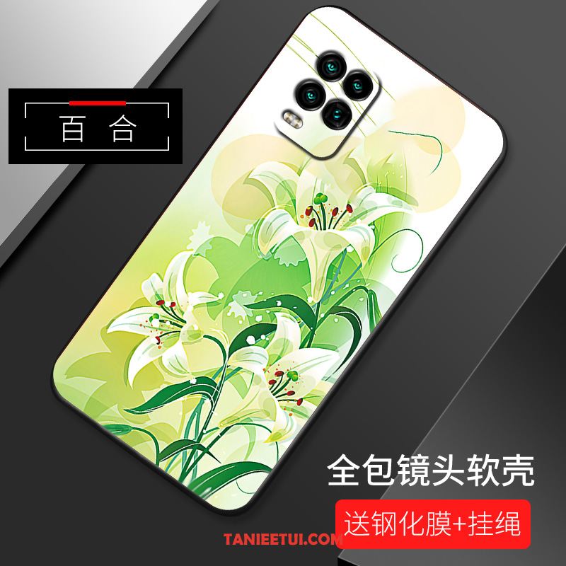 Etui Xiaomi Mi 10 Lite Osobowość Piękny Silikonowe, Obudowa Xiaomi Mi 10 Lite Czarny Młodzież Wzór Beige