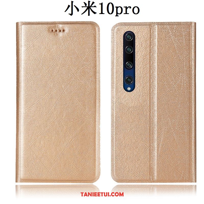 Etui Xiaomi Mi 10 Pro All Inclusive Anti-fall Niebieski, Pokrowce Xiaomi Mi 10 Pro Jedwab Ochraniacz Mały Beige