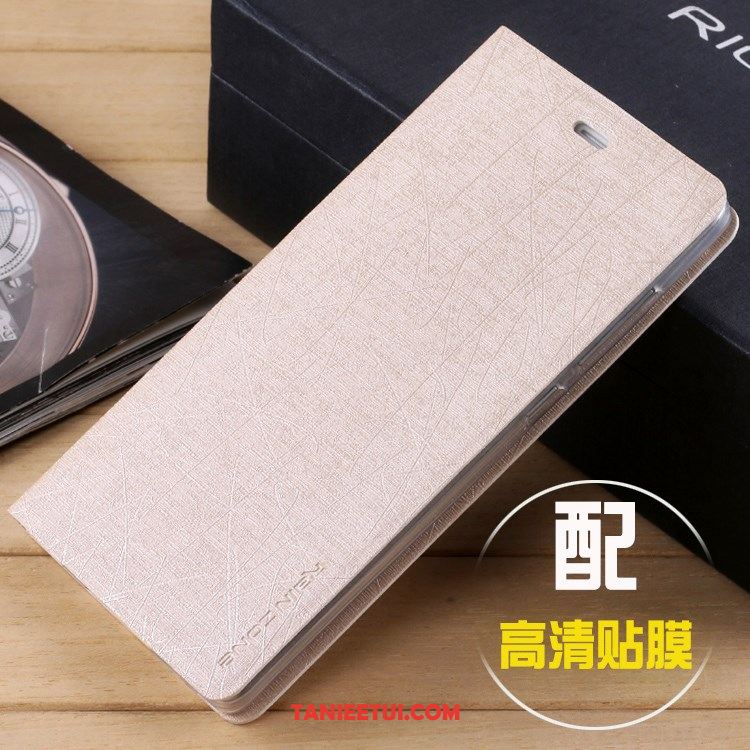 Etui Xiaomi Mi 8 Anti-fall Mały Skórzany Futerał, Obudowa Xiaomi Mi 8 Telefon Komórkowy Purpurowy Beige