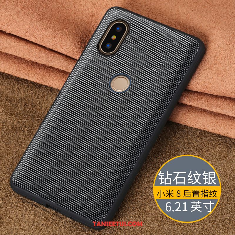 Etui Xiaomi Mi 8 Anti-fall Osobowość Filmy, Obudowa Xiaomi Mi 8 Telefon Komórkowy Szkło Hartowane Mały Beige