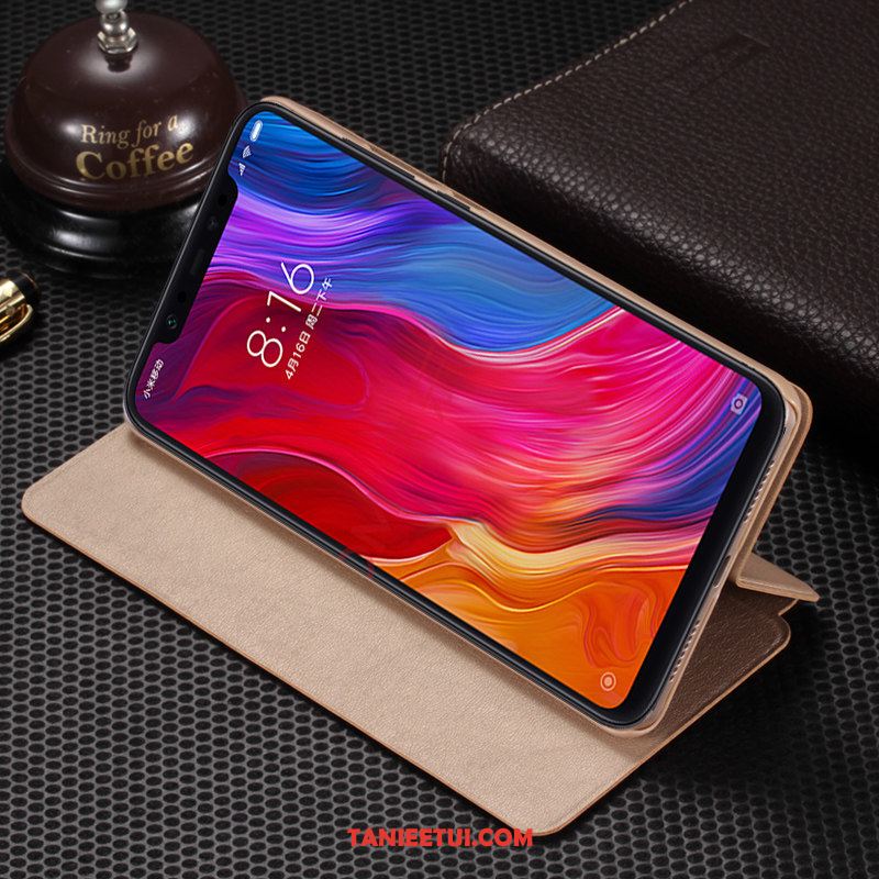 Etui Xiaomi Mi 8 Anti-fall Tendencja Spoczynek, Pokrowce Xiaomi Mi 8 Telefon Komórkowy Mały Skórzany Futerał Beige