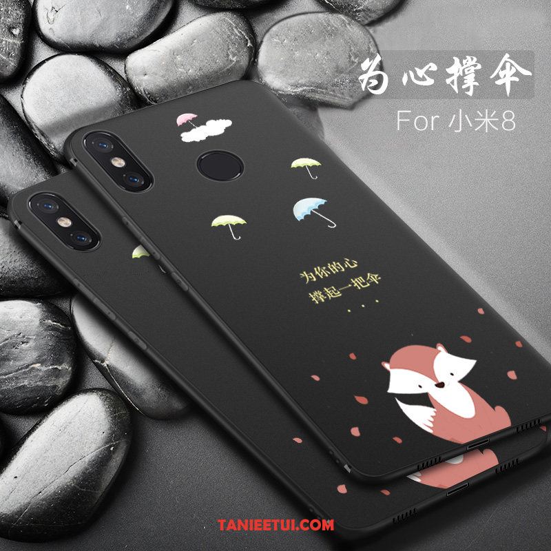 Etui Xiaomi Mi 8 Cienka Nowy Kreatywne, Pokrowce Xiaomi Mi 8 Telefon Komórkowy Nubuku Ochraniacz Beige