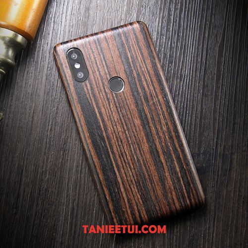 Etui Xiaomi Mi 8 Drewniany Modna Marka All Inclusive, Obudowa Xiaomi Mi 8 Nowy Kreatywne Osobowość Braun Beige