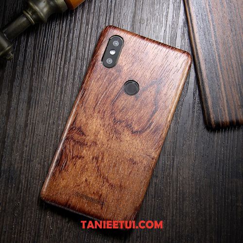 Etui Xiaomi Mi 8 Drewniany Modna Marka All Inclusive, Obudowa Xiaomi Mi 8 Nowy Kreatywne Osobowość Braun Beige