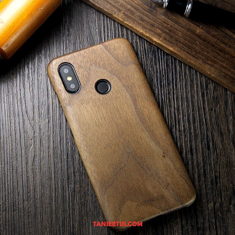 Etui Xiaomi Mi 8 Drewniany Modna Marka All Inclusive, Obudowa Xiaomi Mi 8 Nowy Kreatywne Osobowość Braun Beige