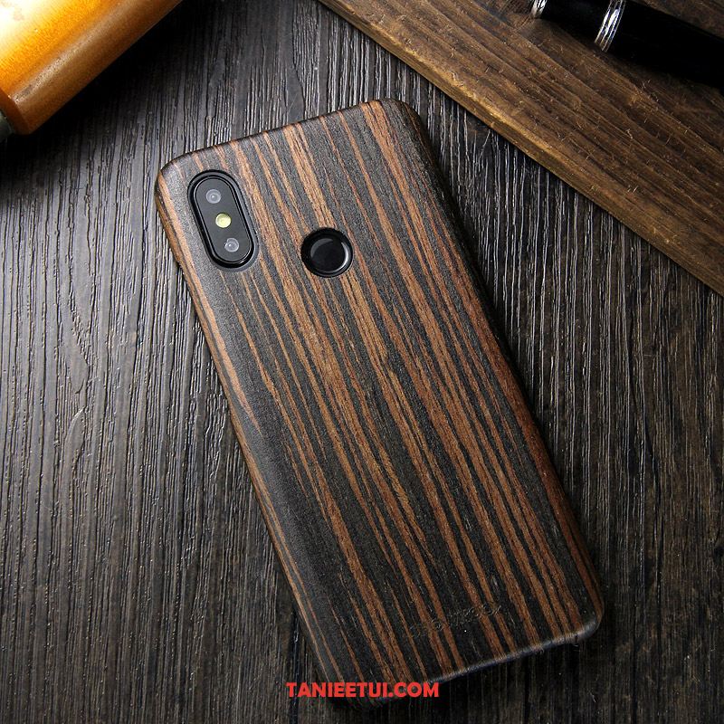 Etui Xiaomi Mi 8 Drewniany Modna Marka All Inclusive, Obudowa Xiaomi Mi 8 Nowy Kreatywne Osobowość Braun Beige