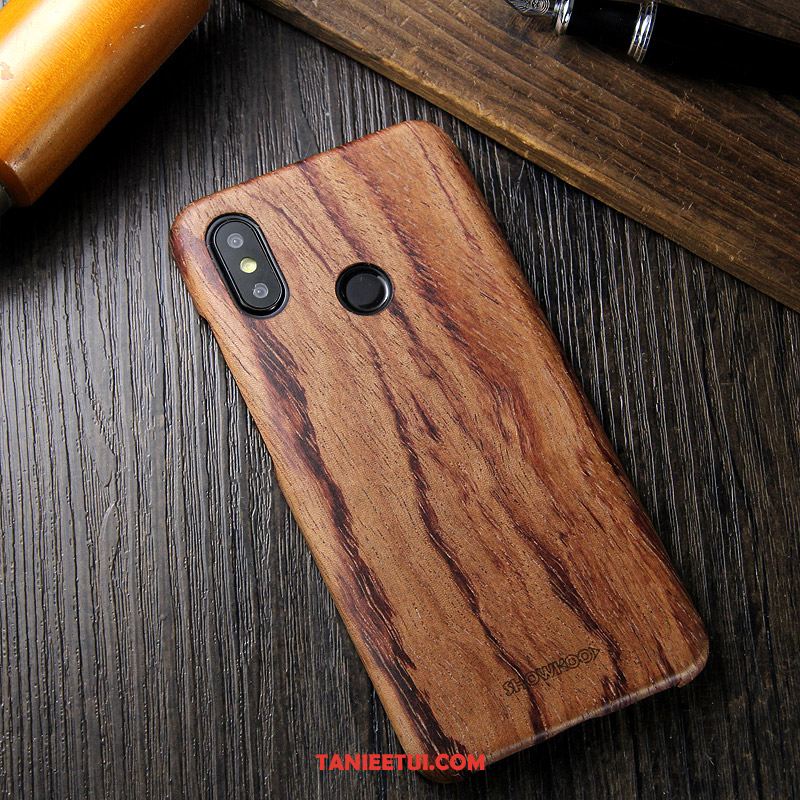 Etui Xiaomi Mi 8 Drewniany Modna Marka All Inclusive, Obudowa Xiaomi Mi 8 Nowy Kreatywne Osobowość Braun Beige