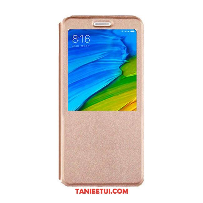 Etui Xiaomi Mi 8 Klapa Skórzany Futerał Przezroczysty, Pokrowce Xiaomi Mi 8 Telefon Komórkowy Ochraniacz Miękki Beige