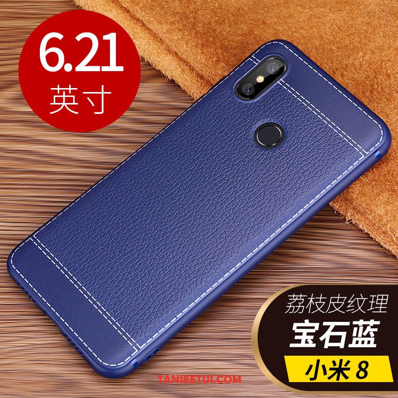 Etui Xiaomi Mi 8 Lekki I Cienki Cienkie Miękki, Futerał Xiaomi Mi 8 Telefon Komórkowy Biznes Mały Beige