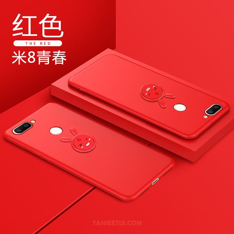 Etui Xiaomi Mi 8 Lite Modna Marka Kreatywne Młodzież, Obudowa Xiaomi Mi 8 Lite Nowy Anti-fall All Inclusive Beige