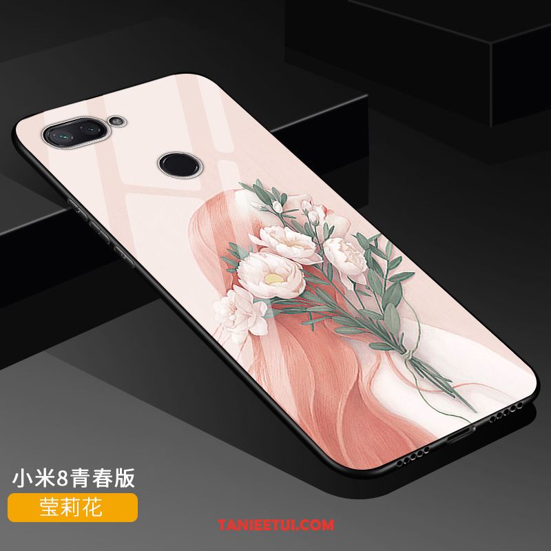 Etui Xiaomi Mi 8 Lite Niebieski Osobowość Telefon Komórkowy, Futerał Xiaomi Mi 8 Lite Dostosowane Modna Marka Ochraniacz Beige