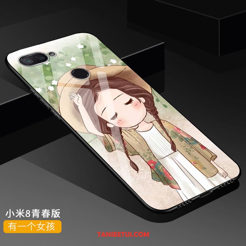 Etui Xiaomi Mi 8 Lite Niebieski Osobowość Telefon Komórkowy, Futerał Xiaomi Mi 8 Lite Dostosowane Modna Marka Ochraniacz Beige