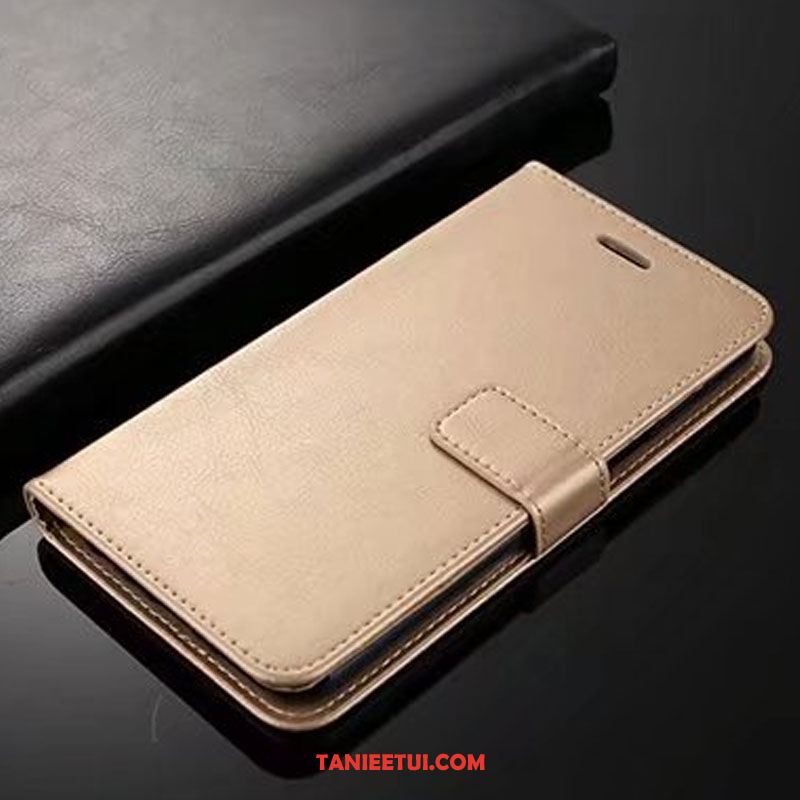 Etui Xiaomi Mi 8 Lite Różowe Miękki Ochraniacz, Obudowa Xiaomi Mi 8 Lite Mały Modna Marka Skórzany Futerał Beige