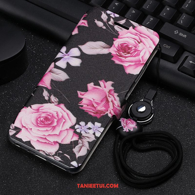 Etui Xiaomi Mi 8 Miękki Anti-fall Skórzany Futerał, Futerał Xiaomi Mi 8 Kreatywne Klapa Purpurowy Beige