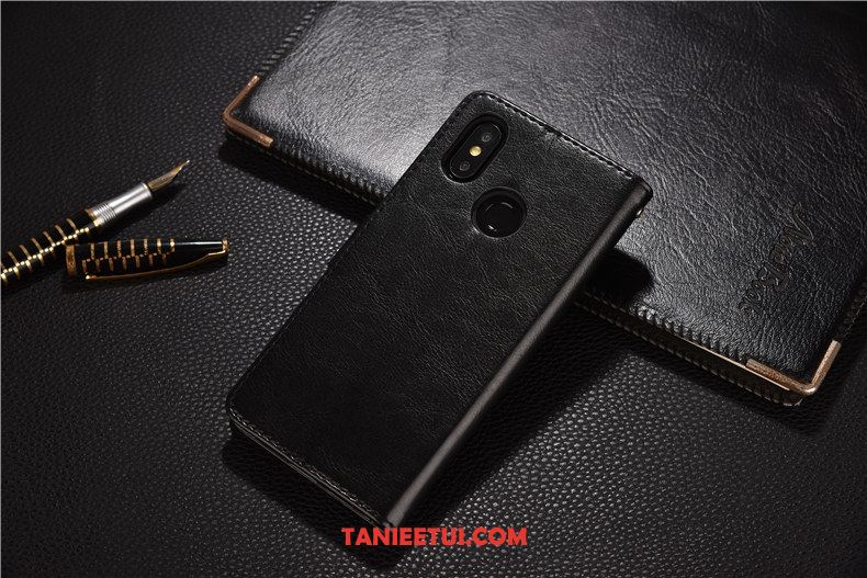 Etui Xiaomi Mi 8 Ochraniacz Anti-fall Mały, Obudowa Xiaomi Mi 8 Skórzany Futerał Telefon Komórkowy Silikonowe Braun Beige