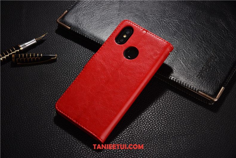 Etui Xiaomi Mi 8 Ochraniacz Anti-fall Mały, Obudowa Xiaomi Mi 8 Skórzany Futerał Telefon Komórkowy Silikonowe Braun Beige