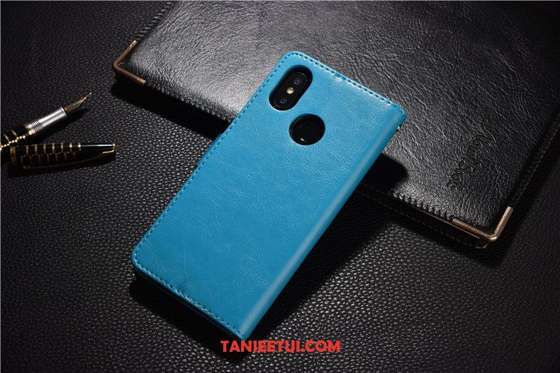 Etui Xiaomi Mi 8 Ochraniacz Anti-fall Mały, Obudowa Xiaomi Mi 8 Skórzany Futerał Telefon Komórkowy Silikonowe Braun Beige