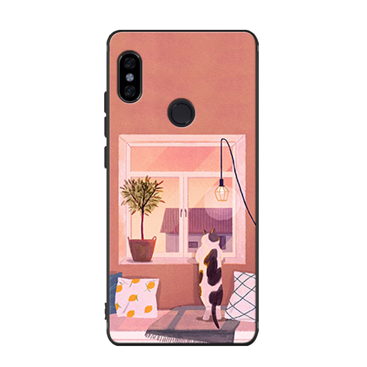 Etui Xiaomi Mi 8 Ochraniacz Anti-fall Silikonowe, Pokrowce Xiaomi Mi 8 Żółty Mały Obrzeża Beige