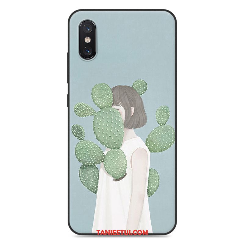 Etui Xiaomi Mi 8 Pro All Inclusive Silikonowe Wzór, Pokrowce Xiaomi Mi 8 Pro Biały Miękki Telefon Komórkowy Beige